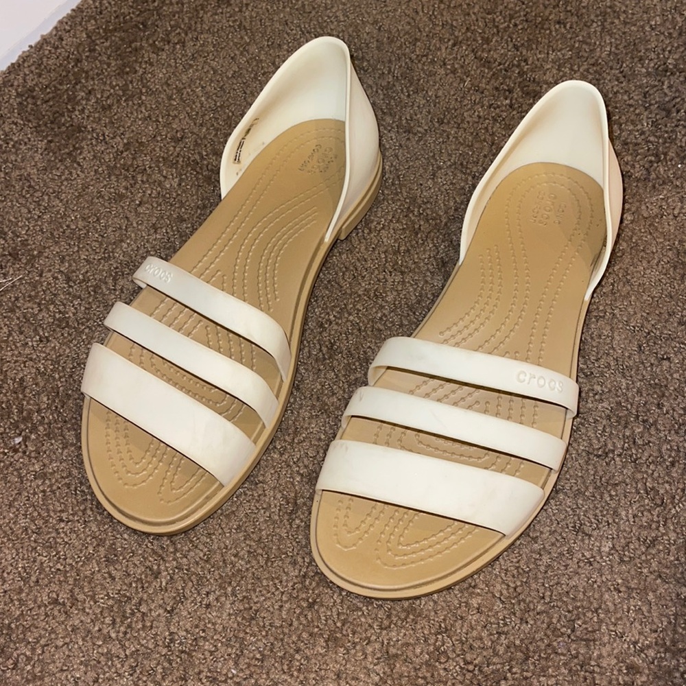 Croc sandals